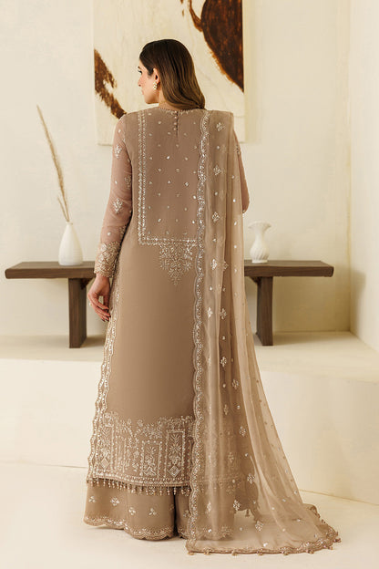 Alizeh | Aymal Luxury Bamber Chiffon | AF-BHM-4069-Dise - Formal Dress - available at Maria Faisal in UK and USA.