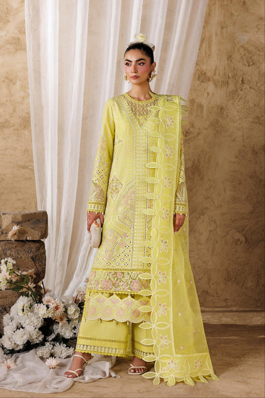 Akbar Aslam | Elea Lawn 26 | Felene - Luxury Dress - available at Maria Faisal in UK and USA.