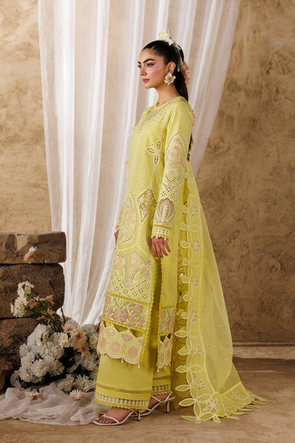 Akbar Aslam | Elea Lawn 26 | Felene - Luxury Dress - available at Maria Faisal in UK and USA.