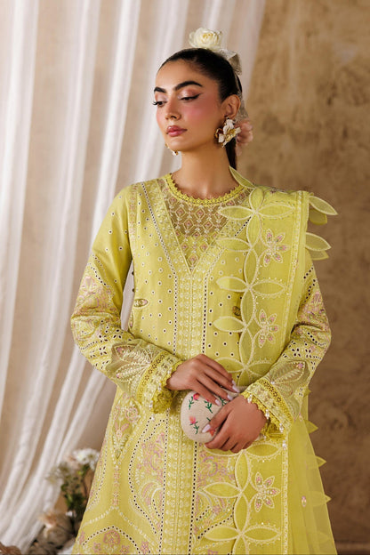 Akbar Aslam | Elea Lawn 26 | Felene - Luxury Dress - available at Maria Faisal in UK and USA.