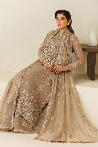 Alizeh | Aymal Luxury Bamber Chiffon | AF-BHM-4069-Dise - Formal Dress - available at Maria Faisal in UK and USA.
