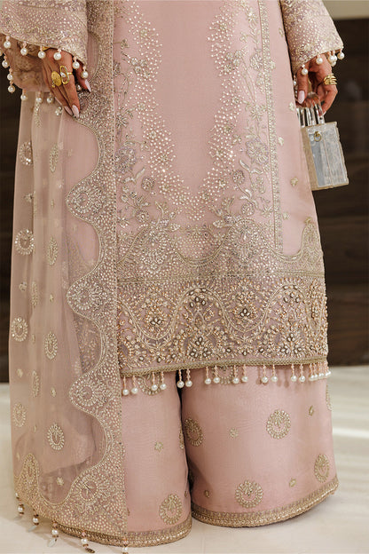 Alizeh | Aymal Luxury Bamber Chiffon | AF-BHM-4076-Reef - Formal Dress - available at Maria Faisal in UK and USA.