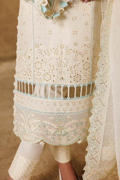 Akbar Aslam | Elea Lawn 26 | Sylvan - Luxury Dress - available at Maria Faisal in UK and USA.