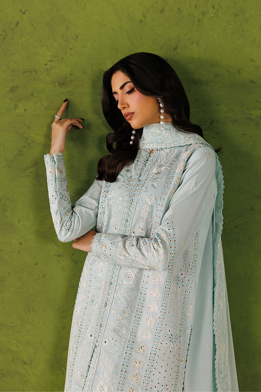 Emaan Adeel | Elevated Essentials 26 |SORELLE - Luxury Dress - available at Maria Faisal in UK and USA.