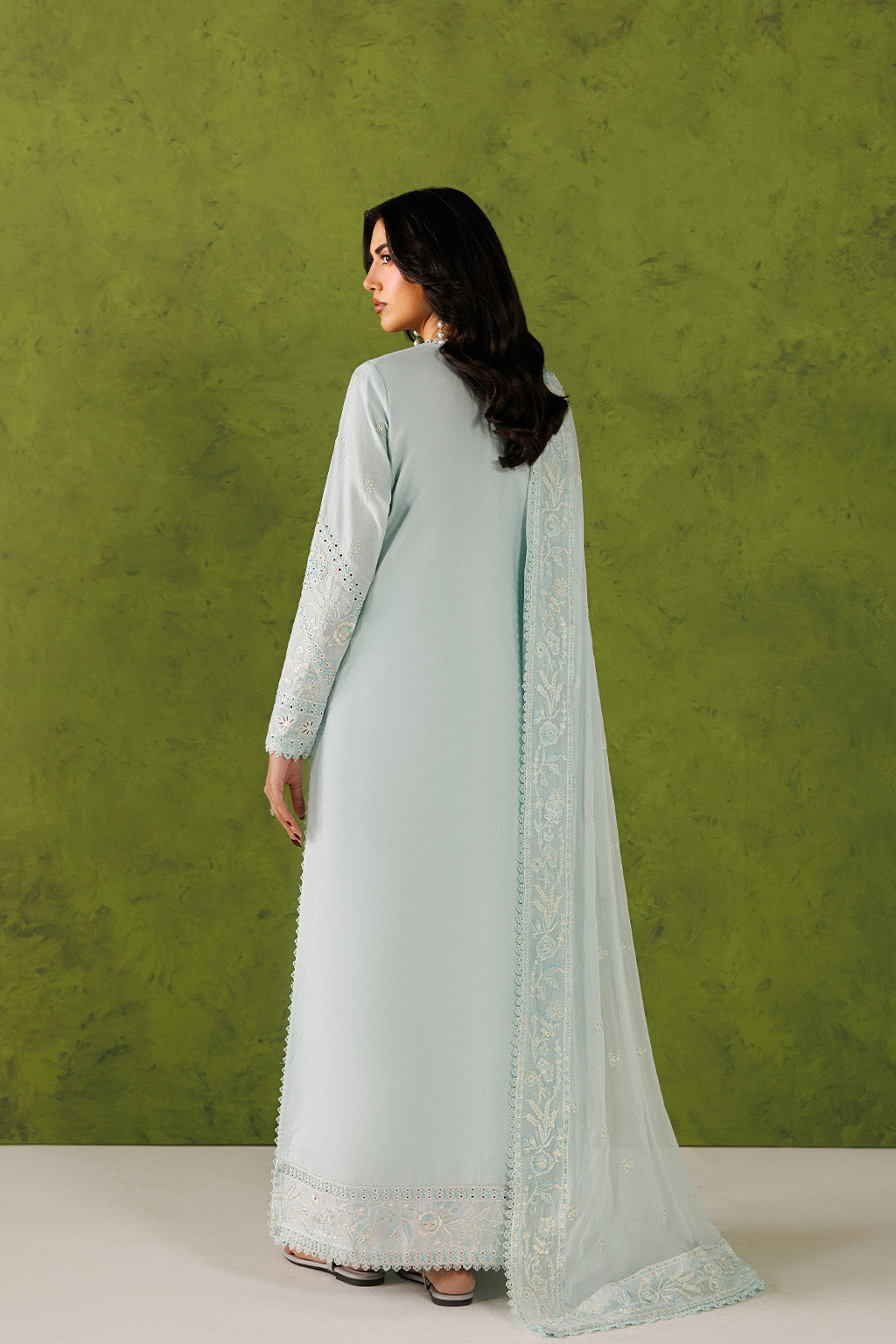 Emaan Adeel | Elevated Essentials 26 |SORELLE - Luxury Dress - available at Maria Faisal in UK and USA.