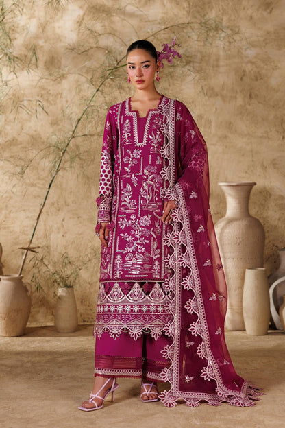 Akbar Aslam | Elea Lawn 26 | Poise - Luxury Dress - available at Maria Faisal in UK and USA.