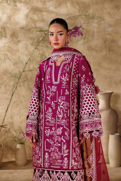 Akbar Aslam | Elea Lawn 26 | Poise - Luxury Dress - available at Maria Faisal in UK and USA.