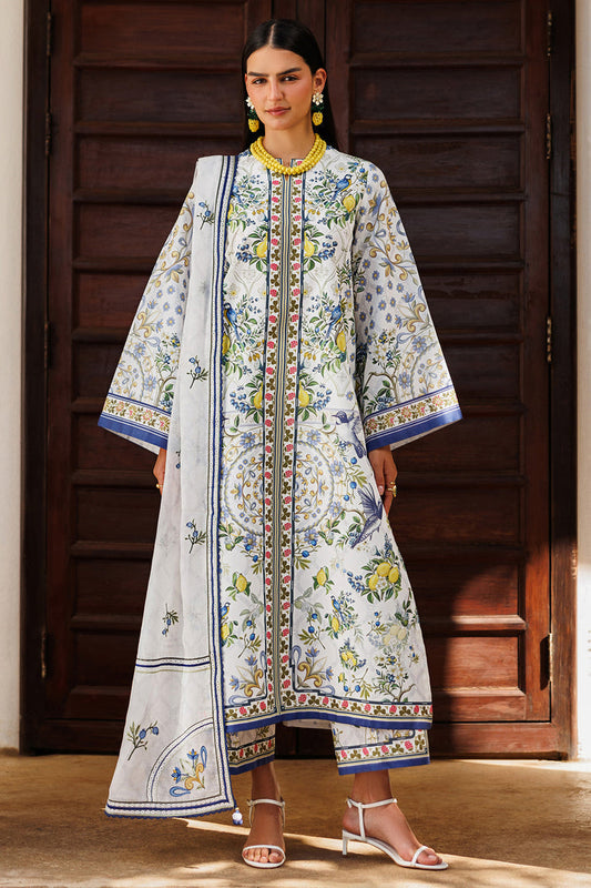 Jazmin | Summer Lawn 26 | USE-9302 - Dress - available at Maria Faisal in UK and USA.