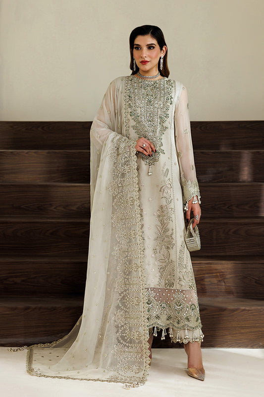 Alizeh | Aymal Luxury Bamber Chiffon | AF-BHM-4074-Navya - Formal Dress - available at Maria Faisal in UK and USA.