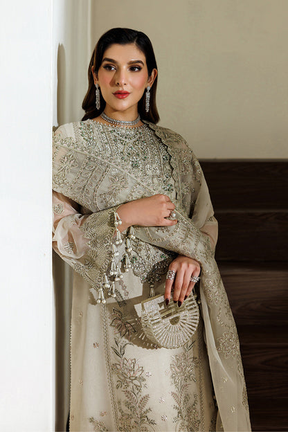 Alizeh | Aymal Luxury Bamber Chiffon | AF-BHM-4074-Navya - Formal Dress - available at Maria Faisal in UK and USA.