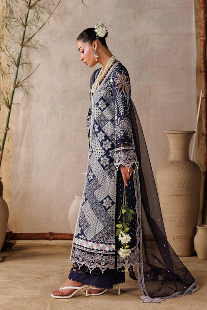 Akbar Aslam | Elea Lawn 26 | Veloure - Luxury Dress - available at Maria Faisal in UK and USA.