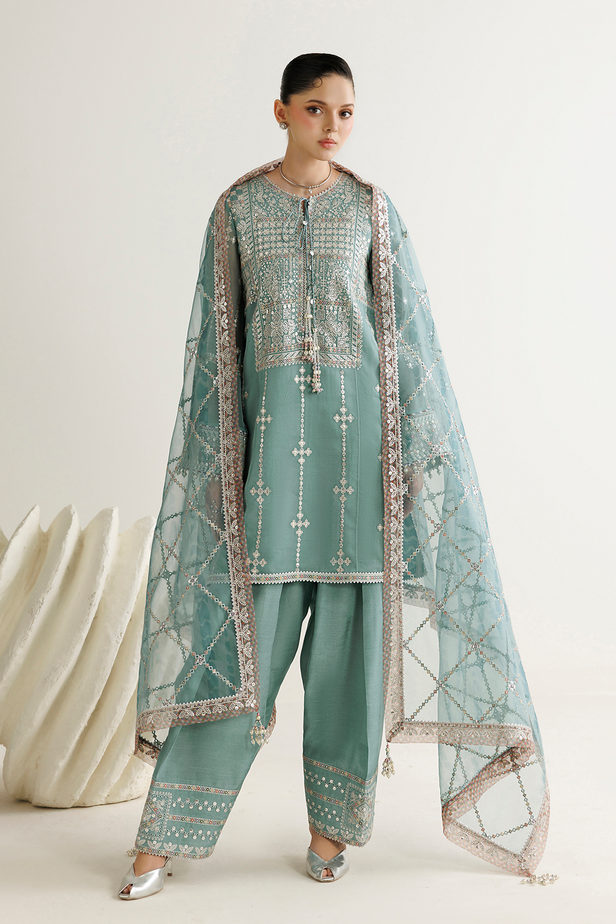 Jazmin | Mirelle Luxury Formals 26 |UC-3138 - Formal Dress - available at Maria Faisal in UK and USA.