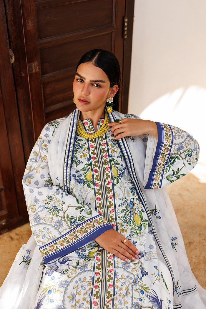Jazmin | Summer Lawn 26 | USE-9302 - Dress - available at Maria Faisal in UK and USA.