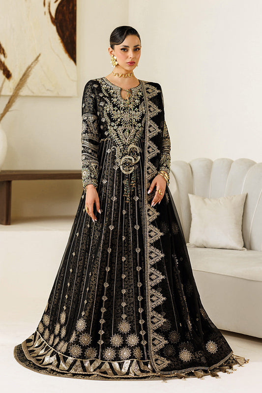 Alizeh | Aymal Luxury Bamber Chiffon | AF-BHM-4073-Blanc - Formal Dress - available at Maria Faisal in UK and USA.