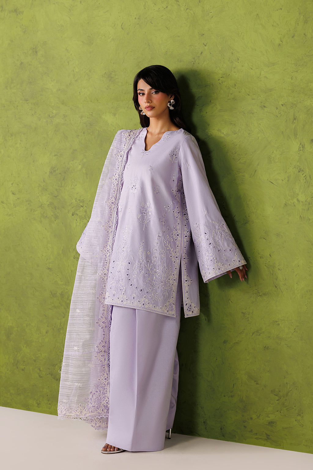 Emaan Adeel | Elevated Essentials 26 |CAELIA - Luxury Dress - available at Maria Faisal in UK and USA.