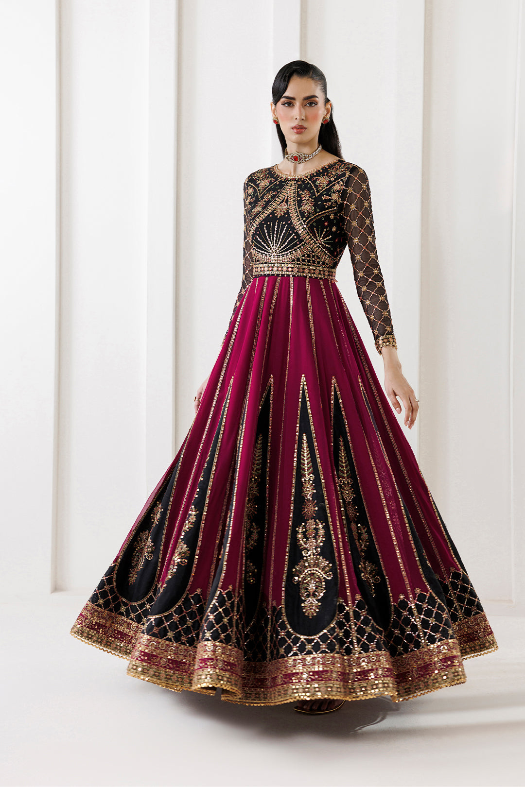 Alizeh | La Ruhe Formals | AF-CH-2265-Nevra - Formal Dress - available at Maria Faisal in UK and USA.