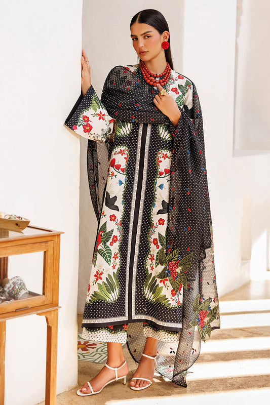 Jazmin | Summer Lawn 26 | USE-9303 - Dress - available at Maria Faisal in UK and USA.