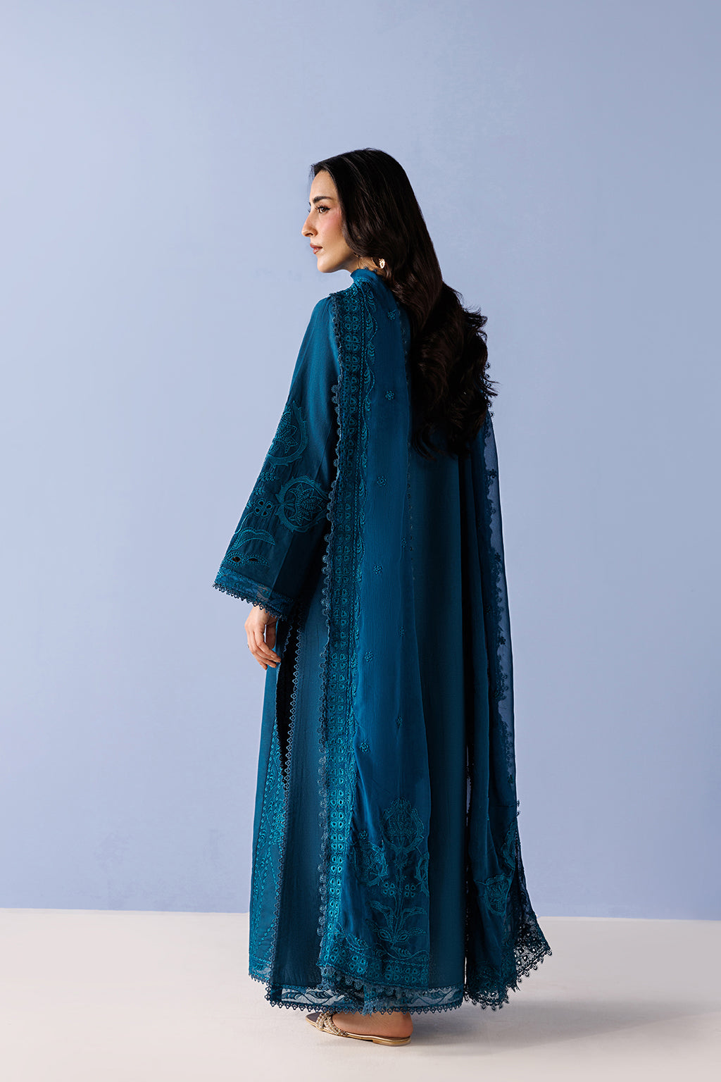 Emaan Adeel | Elevated Essentials 26 | AVENOIR - Luxury Dress - available at Maria Faisal in UK and USA.