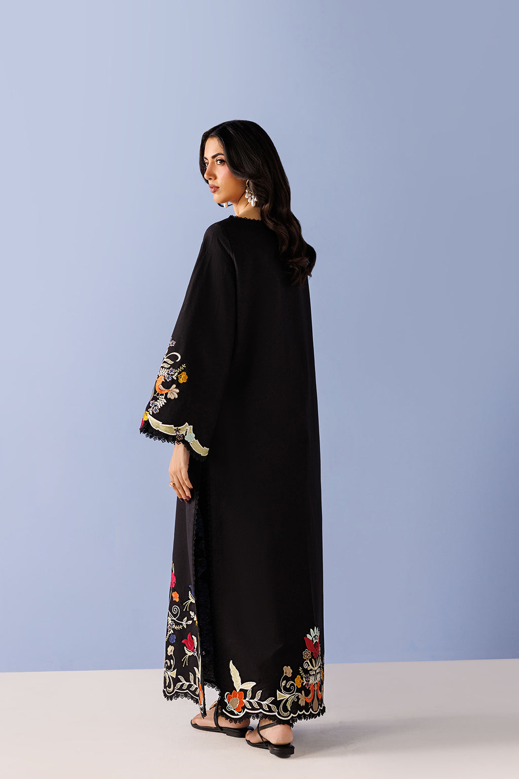 Emaan Adeel | Elevated Essentials 26 | LURELLE - Luxury Dress - available at Maria Faisal in UK and USA.