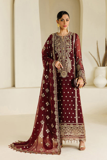 Alizeh | Aymal Luxury Bamber Chiffon | AF-BHM-4071-Lira - Formal Dress - available at Maria Faisal in UK and USA.