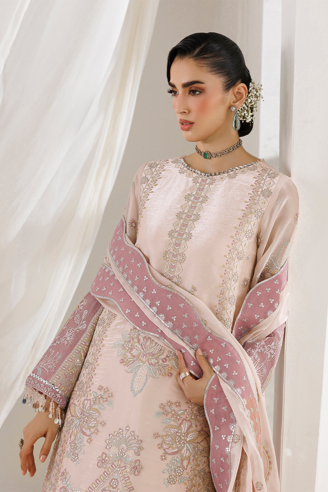 Alizeh | La Ruhe Formals | AF-CH-2262-Taurus - Formal Dress - available at Maria Faisal in UK and USA.