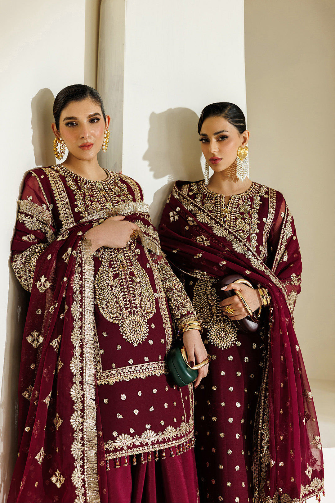 Alizeh | Aymal Luxury Bamber Chiffon | AF-BHM-4071-Lira - Formal Dress - available at Maria Faisal in UK and USA.