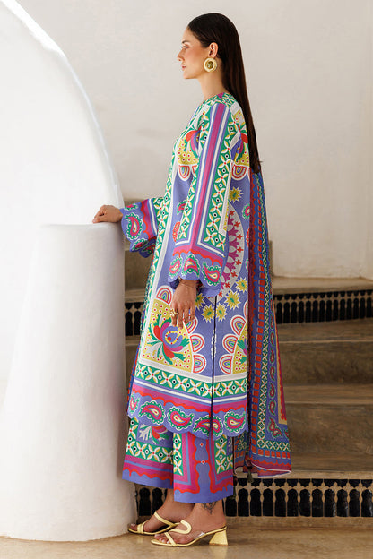 Jazmin | Summer Lawn 26 | USE-9323 - Dress - available at Maria Faisal in UK and USA.