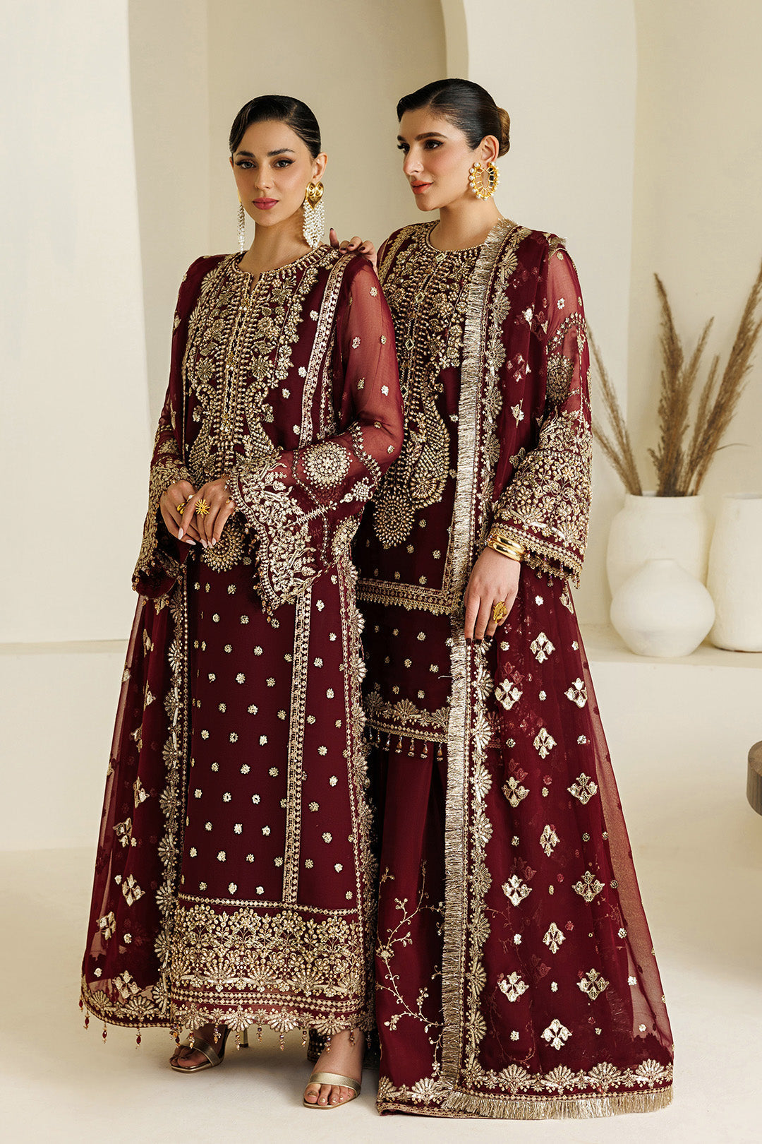 Alizeh | Aymal Luxury Bamber Chiffon | AF-BHM-4071-Lira - Formal Dress - available at Maria Faisal in UK and USA.