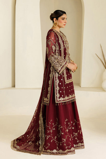 Alizeh | Aymal Luxury Bamber Chiffon | AF-BHM-4071-Lira - Formal Dress - available at Maria Faisal in UK and USA.