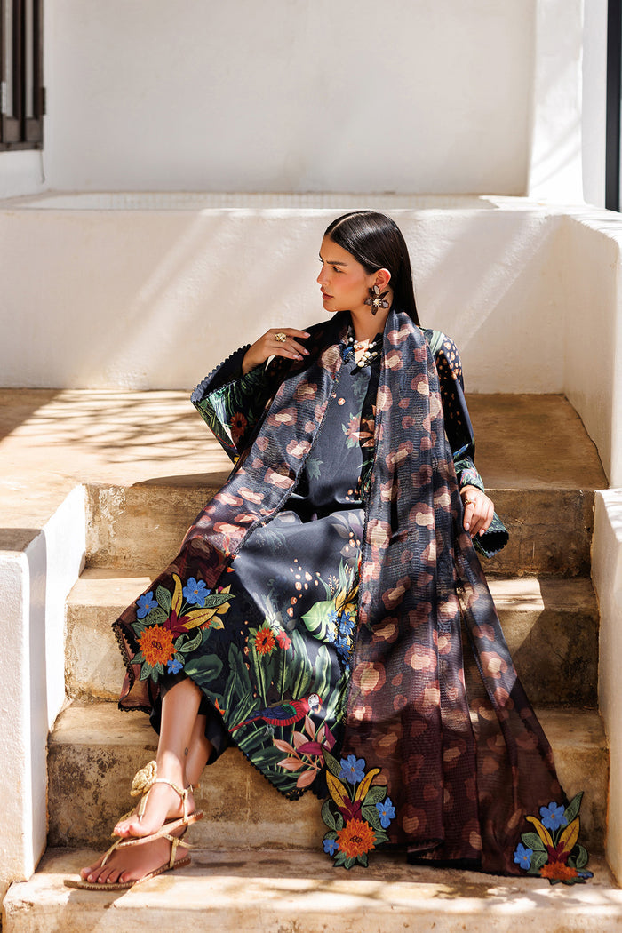 Jazmin | Summer Lawn 26 | USE-9310 - Dress - available at Maria Faisal in UK and USA.