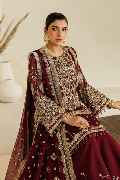 Alizeh | Aymal Luxury Bamber Chiffon | AF-BHM-4071-Lira - Formal Dress - available at Maria Faisal in UK and USA.