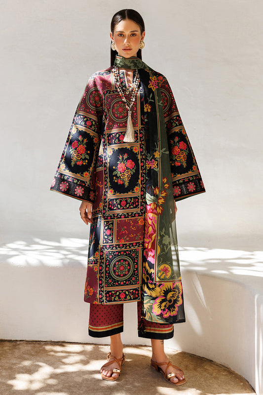 Jazmin | Summer Lawn 26 | USE-9308 - Dress - available at Maria Faisal in UK and USA.