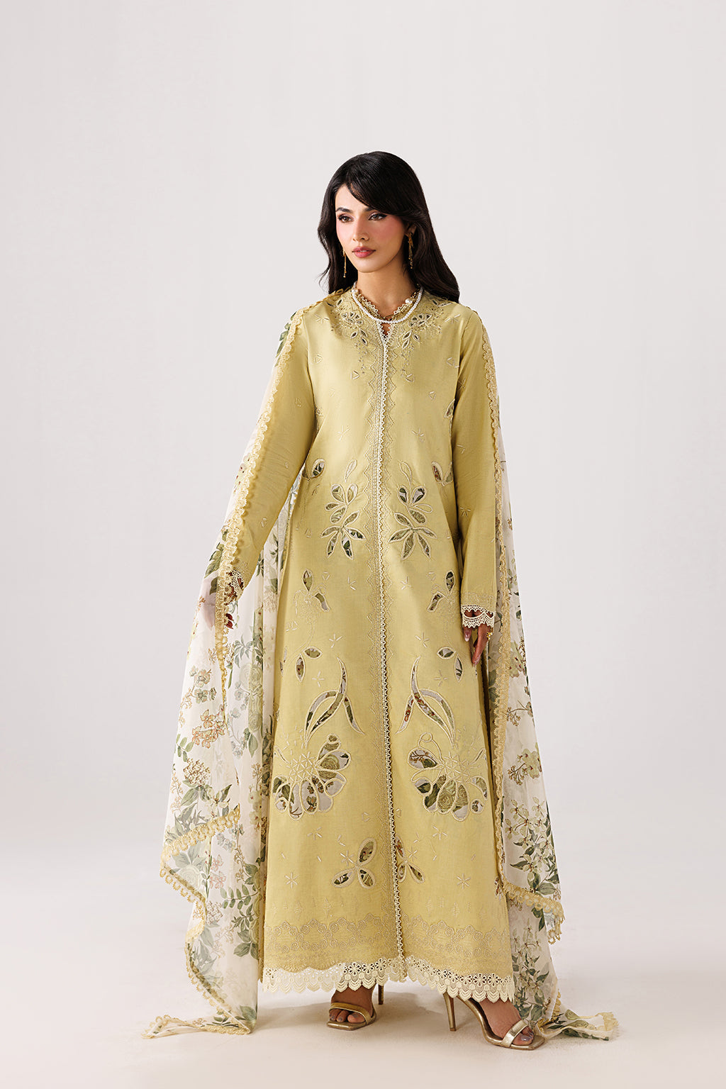 Emaan Adeel | Beyond Basics Eid Pret 26 | MODISH - Luxury Dress - available at Maria Faisal in UK and USA.