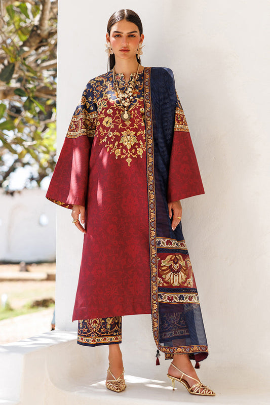Jazmin | Summer Lawn 26 | USE-9309 - Dress - available at Maria Faisal in UK and USA.