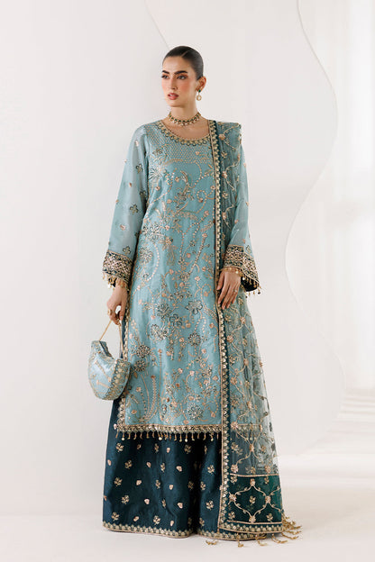 Alizeh | La Ruhe Formals | AF-CH-2266-Scotch - Formal Dress - available at Maria Faisal in UK and USA.