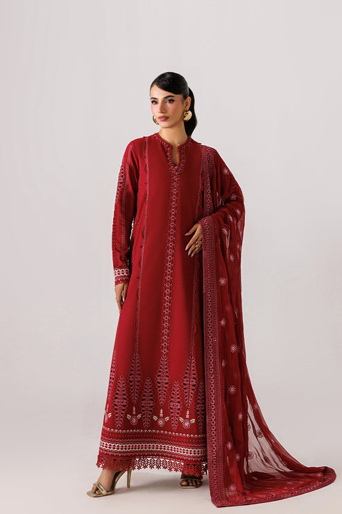 Emaan Adeel | Beyond Basics Eid Pret 26 | POISE - Luxury Dress - available at Maria Faisal in UK and USA.