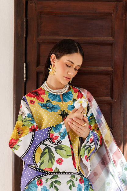 Jazmin | Summer Lawn 26 | USE-9314 - Dress - available at Maria Faisal in UK and USA.