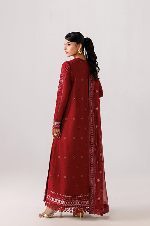 Emaan Adeel | Beyond Basics Eid Pret 26 | POISE - Luxury Dress - available at Maria Faisal in UK and USA.