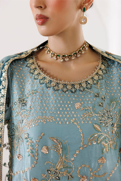 Alizeh | La Ruhe Formals | AF-CH-2266-Scotch - Formal Dress - available at Maria Faisal in UK and USA.