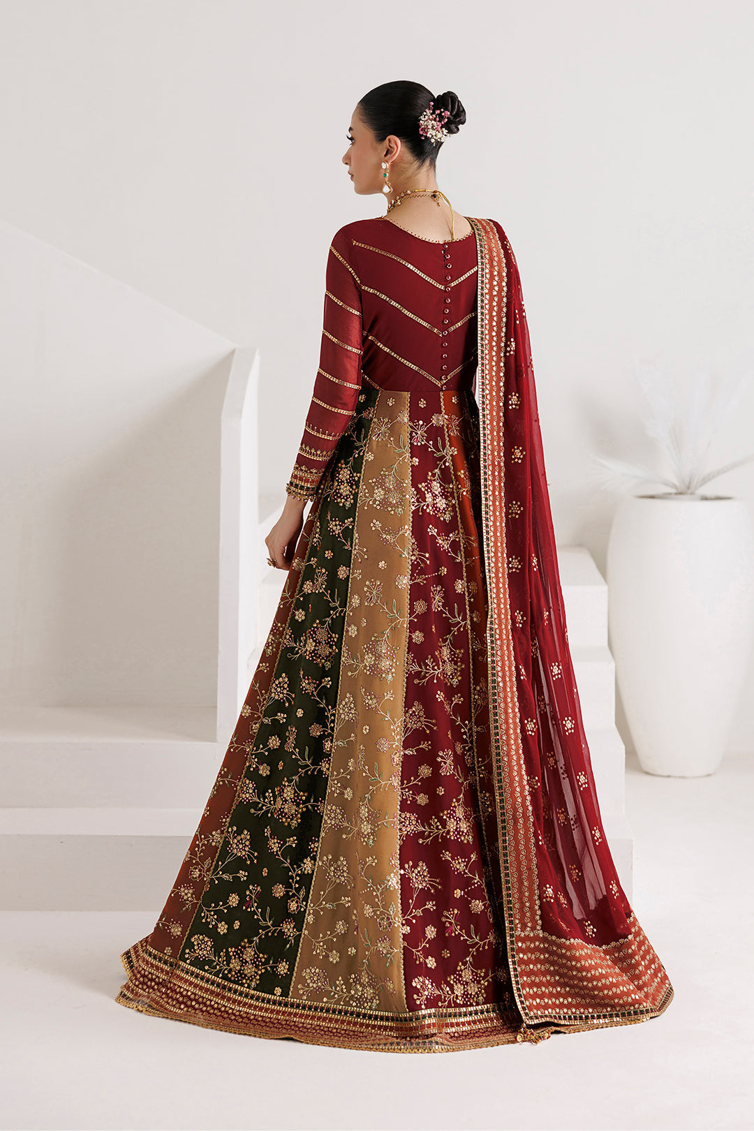 Alizeh | La Ruhe Formals | AF-CH-2263-Crystal - Formal Dress - available at Maria Faisal in UK and USA.