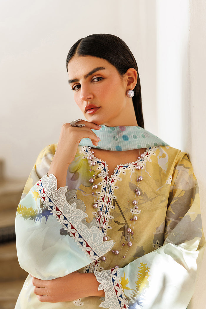Jazmin | Summer Lawn 26 | USE-9292 - Dress - available at Maria Faisal in UK and USA.