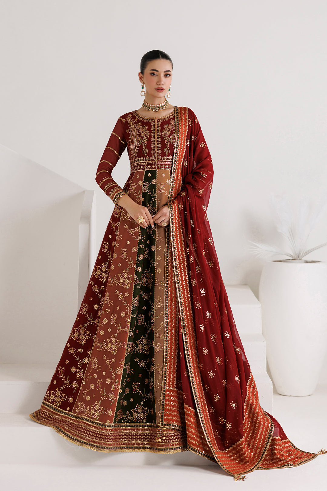 Alizeh | La Ruhe Formals | AF-CH-2263-Crystal - Formal Dress - available at Maria Faisal in UK and USA.