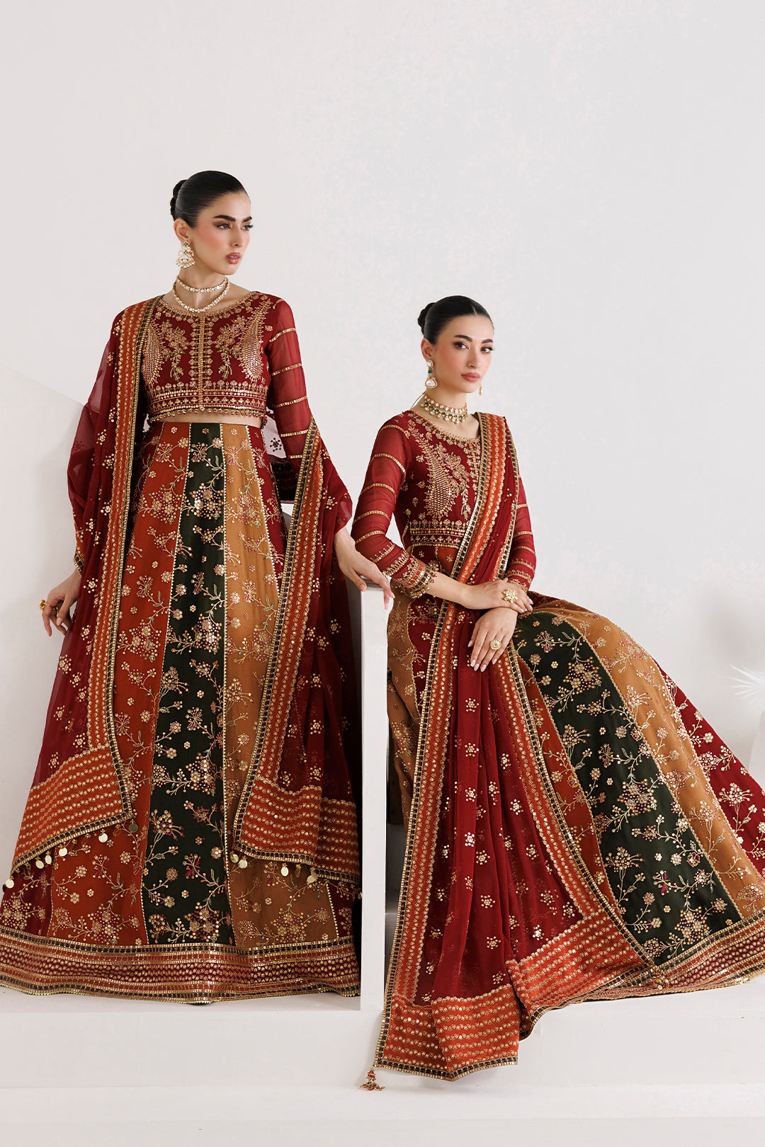 Alizeh | La Ruhe Formals | AF-CH-2263-Crystal - Formal Dress - available at Maria Faisal in UK and USA.