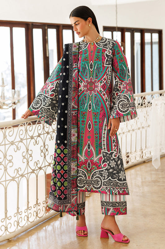 Jazmin | Summer Lawn 26 | USE-9321 - Dress - available at Maria Faisal in UK and USA.