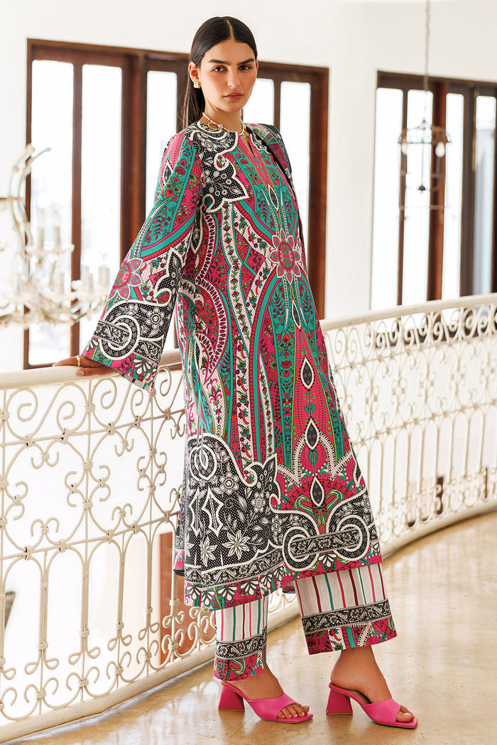 Jazmin | Summer Lawn 26 | USE-9321 - Dress - available at Maria Faisal in UK and USA.