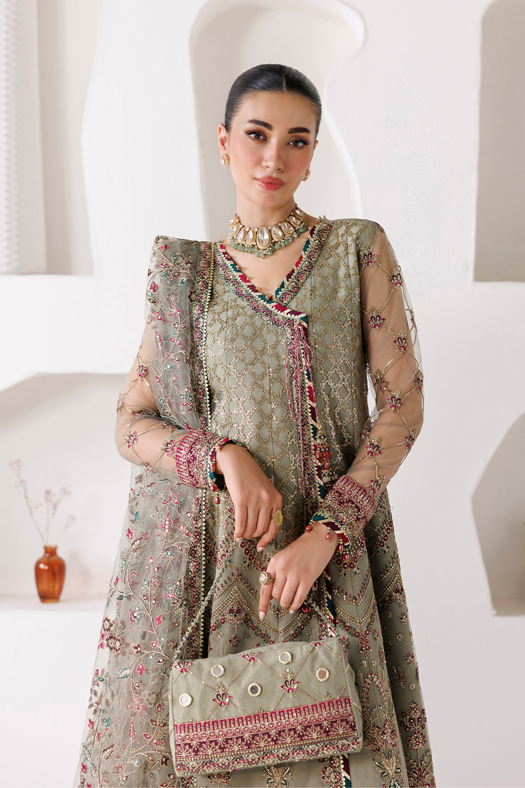 Alizeh | La Ruhe Formals | AF-CH-2268-Grace - Formal Dress - available at Maria Faisal in UK and USA.