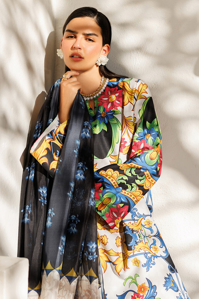 Jazmin | Summer Lawn 26 | USE-9324 - Dress - available at Maria Faisal in UK and USA.