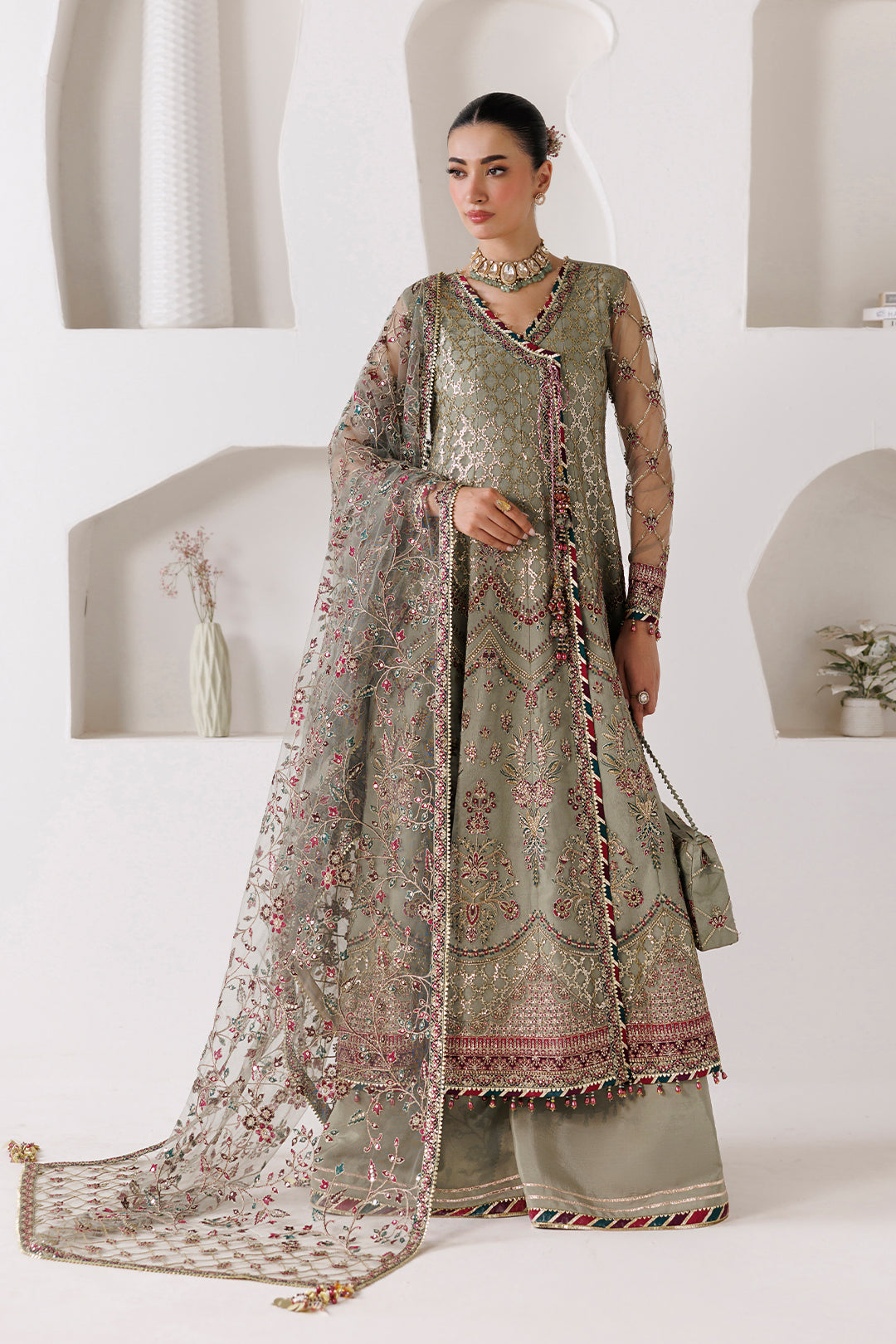 Alizeh | La Ruhe Formals | AF-CH-2268-Grace - Formal Dress - available at Maria Faisal in UK and USA.