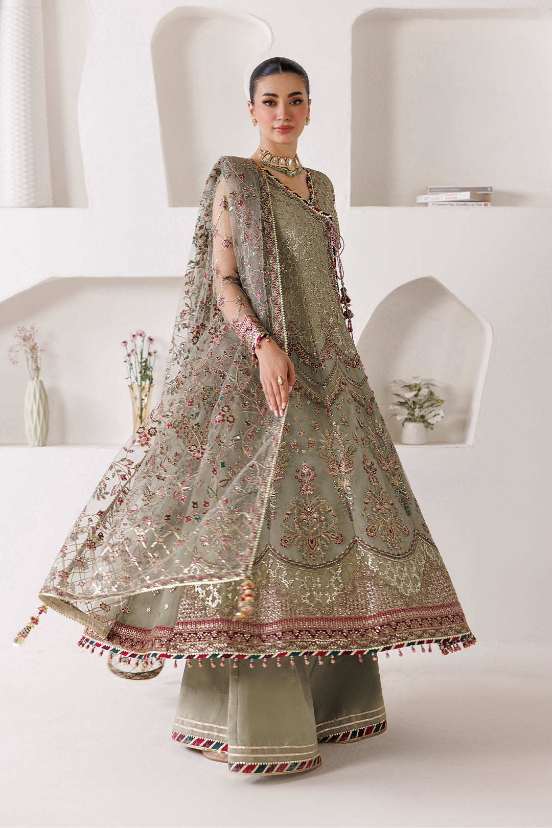 Alizeh | La Ruhe Formals | AF-CH-2268-Grace - Formal Dress - available at Maria Faisal in UK and USA.