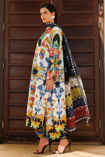Jazmin | Summer Lawn 26 | USE-9324 - Dress - available at Maria Faisal in UK and USA.